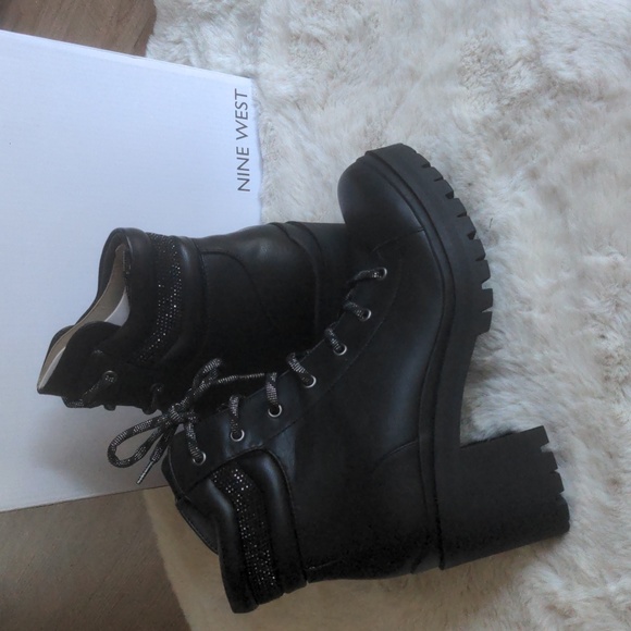 Nine West quona combat booties - Picture 1 of 8